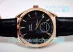 Copy Omega Seamaster Aqua Terra 150 Black Dial Gold Bezel Watch